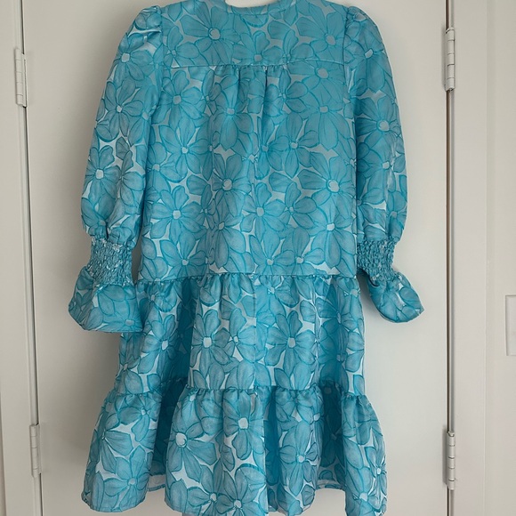Tuckernuck Pomander Place Light Blue Floral Dress - Picture 4 of 5